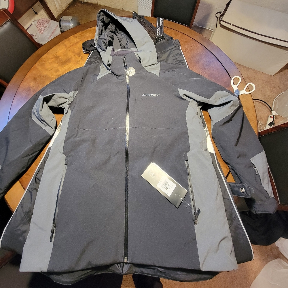 Spyder Black Contact Jacket